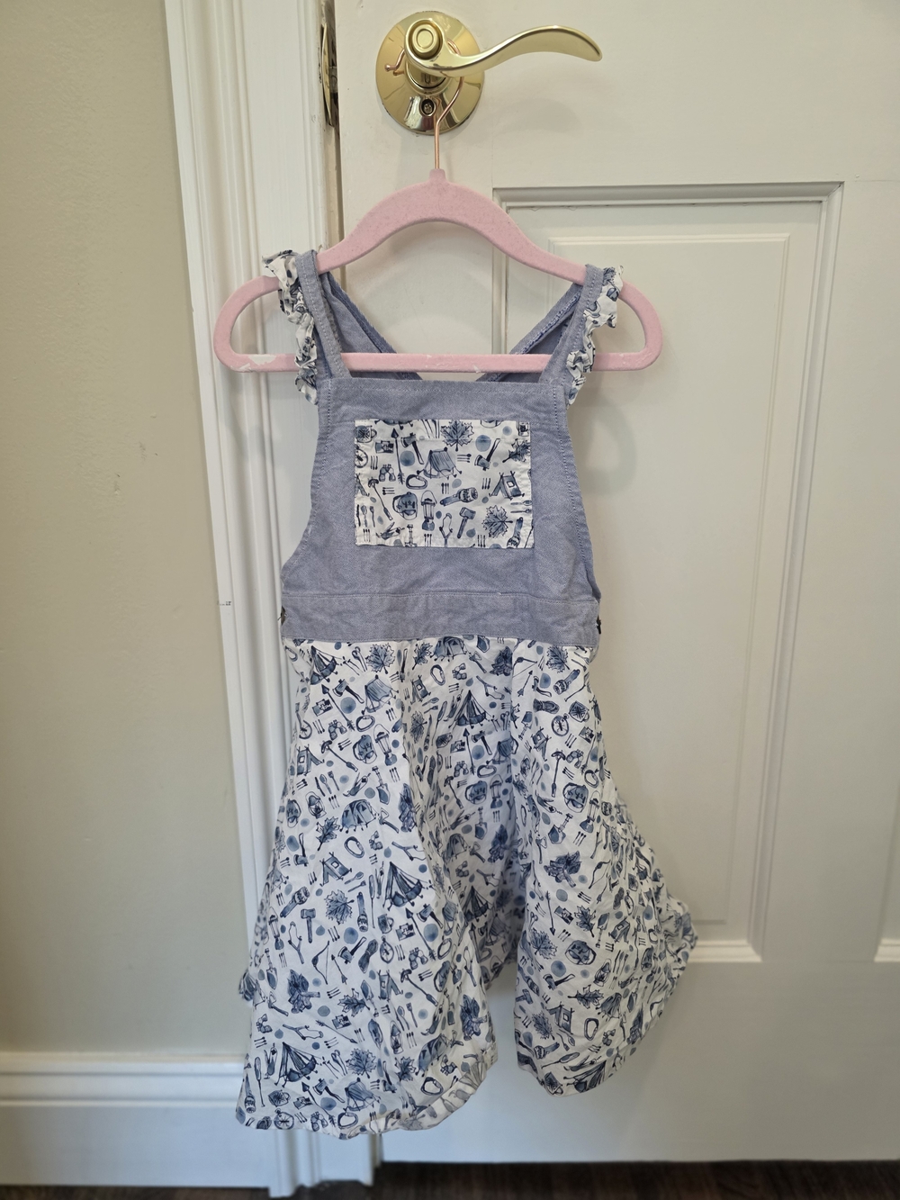Classic Prep Liberty Of London Pinafore Dress - Size 5